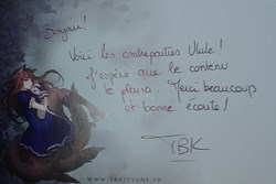 Autographe de TBK