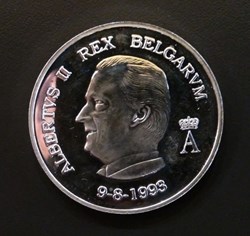 BELGIQUE - Médaille Commémorative du Roi Albert II - 1993