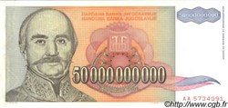 Yougoslavie - 50000000000 Dinara - 1993