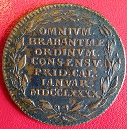 Le retour de la Liberté en Brabant - 1790