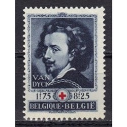BELGIQUE - CROIX ROUGE - 1944 - 1fr75 8f25