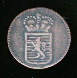 1/8 Sol emblème 1775 Bruxelles