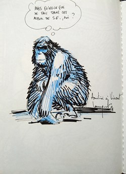 BD - Lamouet - L'Enfant Clone - Tropique des étoiles 1 + Dessin d'Auteur