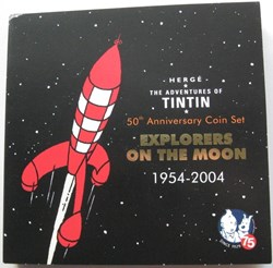 50th anniversary Coin Set HERGE - TINTIN