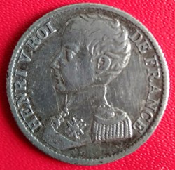 1 franc HENRI V PRÉTENDANT 1831