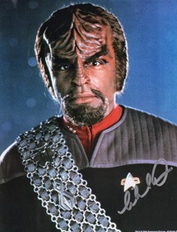 Autographe de Michael Dorn