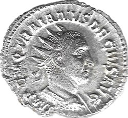 Trajan Dèce, Rome c. 250, DACIA