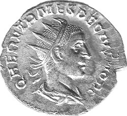 Hérennius Etruscus, Rome c. 250-251, PRINCIPI IVVENTVTIS