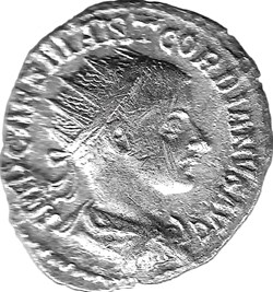 Gordien III, Antioche c. 239, P M TR P II COS P P (Providentia)