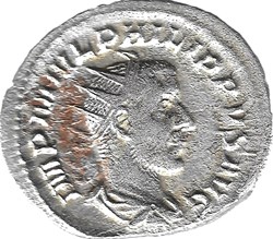 Philippe I, Rome c. 244, SALVS AVG