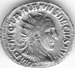 Trajan Dèce, Rome, c. 250, VBERITAS AVG