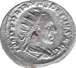 Trajan Dèce, Rome c. 249, PAX AVGVSTI