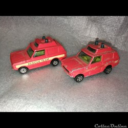 range rover pompier