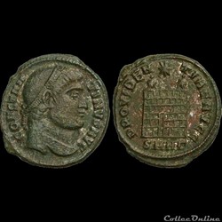 CONSTANTIN I Le Grand - Centenionalis ou Nummus - 323-324 - Trèves - 2e Officine - Type 2
