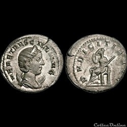 ÉTRUSCILLE - Antoninien - 250 - Rome - 6e officine