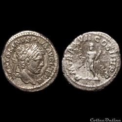 CARACALLA - Denier - 214 - Rome - 3e Officine