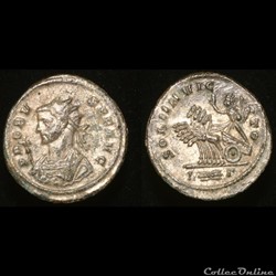 PROBUS - Aurelianus - 281 - Rome - 3e Officine - Type 3