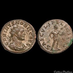 CARIN - Aurelianus - 283 - Lyon - 4e Officine - Ruban Type 3