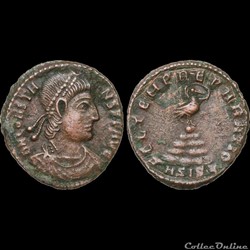 CONSTANS - Demi-maiorina - 348-350 - Siscia - 1e Officine - Ruban Type 3
