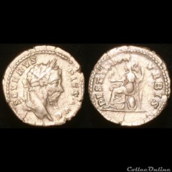 SEPTIME SEVERE Denier - 207 - Rome - 1er Officine - type 1