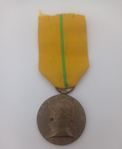 Medalha comemorativa reinado Albert 1 belgica