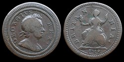 George I (1714-1727) - farthing