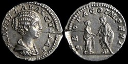 Plautilla, Denarius