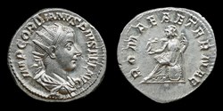 Gordian III, Antoninianus - Romae Aeternae