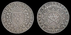 1623 - Gaston d'Orleans (1627-1650), Jeton, Argent