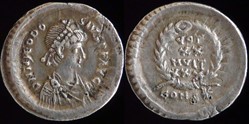 Theodosius II, Siliqua