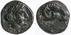Troas, Cebren, AE8