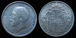 George V (1910-1936) - half crown