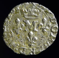 Marie de Montpensier (1608-1627), Liard - 1614