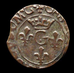 Gaston d'Orleans (1627-1650), Liard - 1644