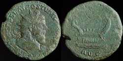 Postumus, Double sestertius