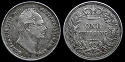 William IV (1830-1837) - shilling