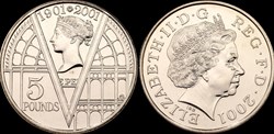 Elizabeth II (1952-2022) - five pounds