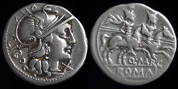 Q. Marcius Libo, Denarius