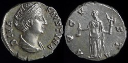 Diva Faustina, Denarius