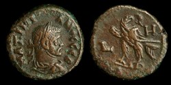Maximien Hercule, tetradrachme - Alexandrie