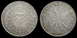 1636 - Gaston d'Orleans (1627-1650), Jeton, argent