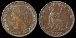 Victoria (1837-1901) - farthing