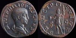 Philippus II, Sestertius
