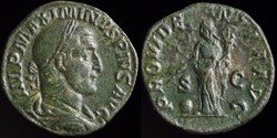 Maximinius, Sestertius