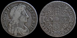 Charles II (1660-1685) - half crown