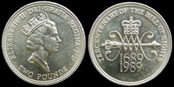 Elizabeth II (1952-2022) - two pounds