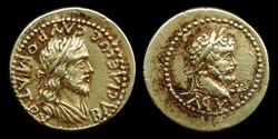 Bosporan kingdom - Sauromates II & Septimius Severus, electrum stater