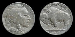 Buffalo Nickel - 1914 D