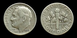 Roosevelt dime - 1953