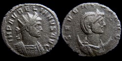 Aurelian and Severina, Double sestertius